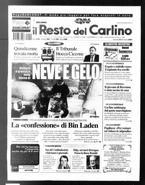 Il Resto del Carlino : giornale dell'Emilia